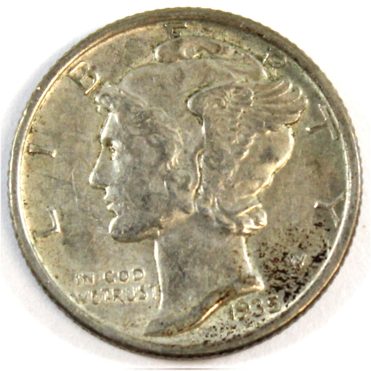 1935 USA Dime EF-AU (EF45)