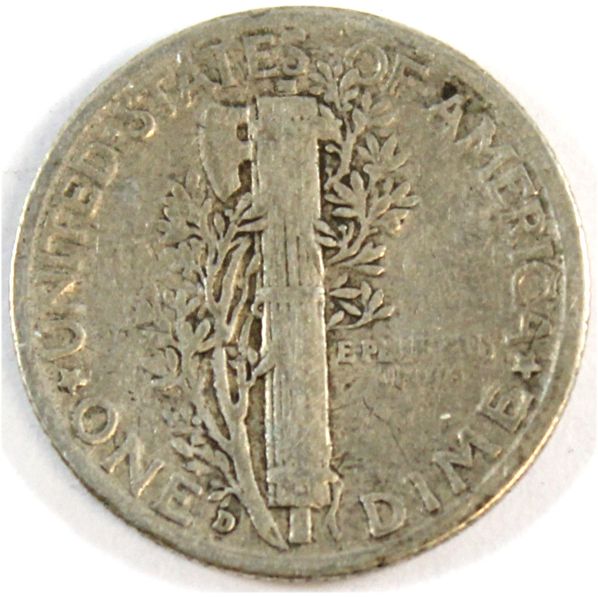 1935 D USA Dime Fine (F12)