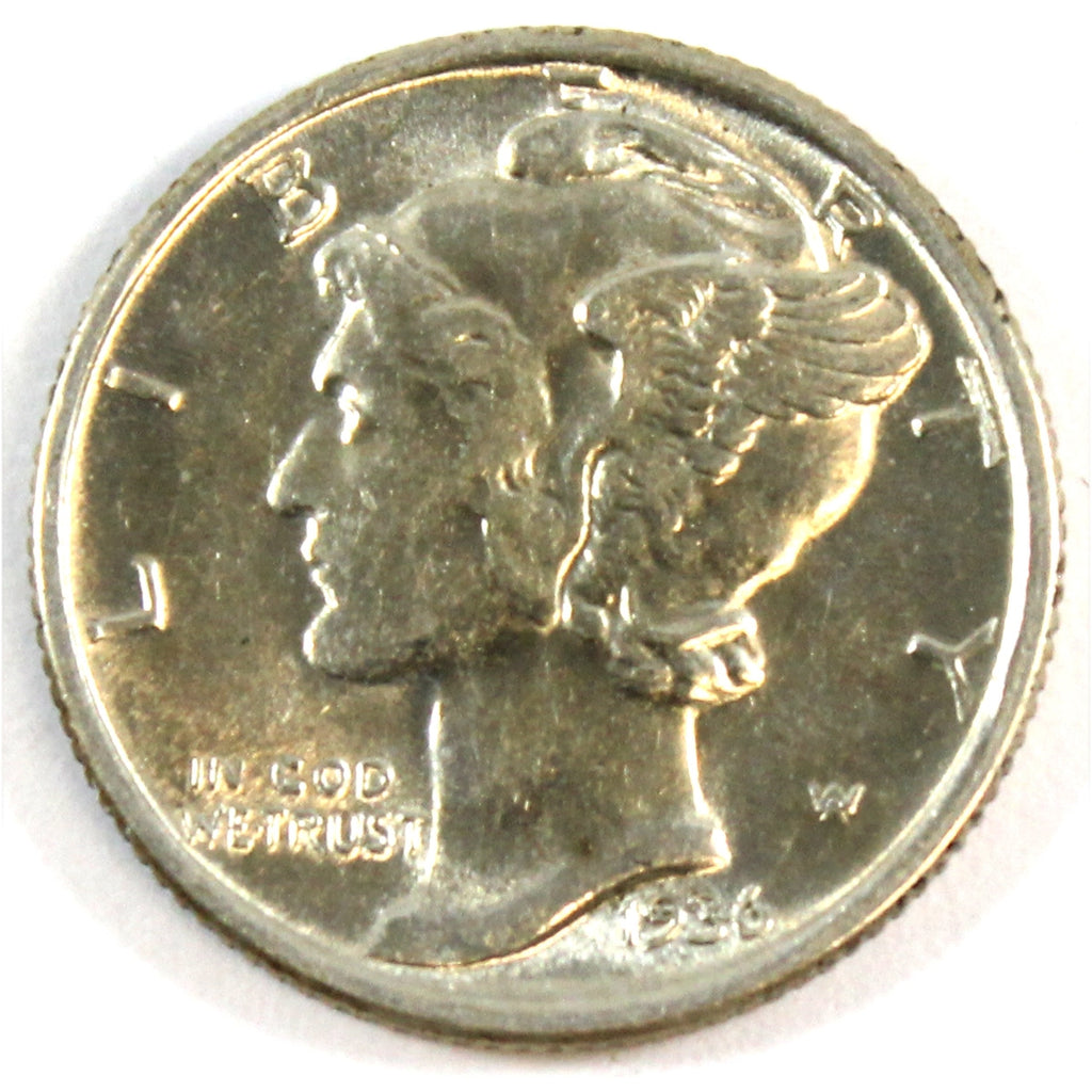 1936 USA Dime Brilliant Uncirculated (MS63)
