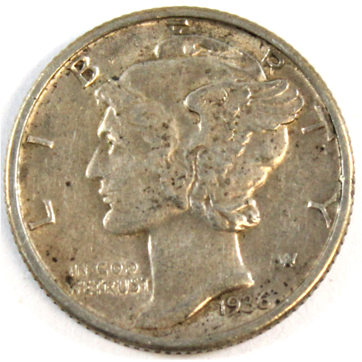 1936 USA Dime Extra Fine (EF40)