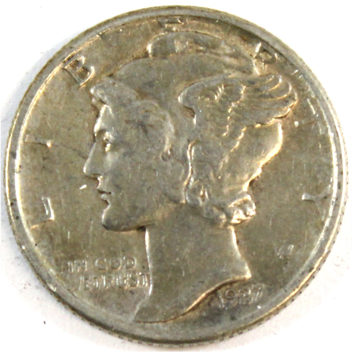 1937 USA Dime Extra Fine (EF40)