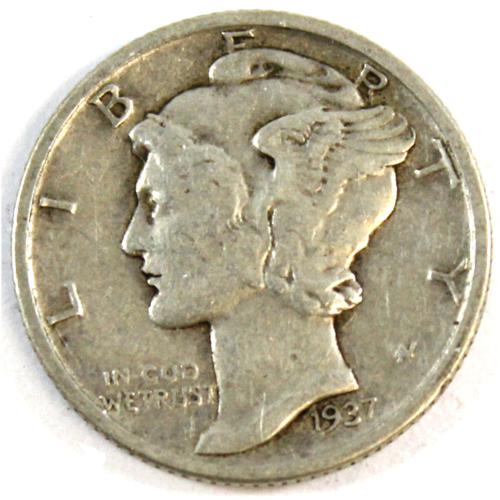 1937 USA Dime VF-EF (VF30)