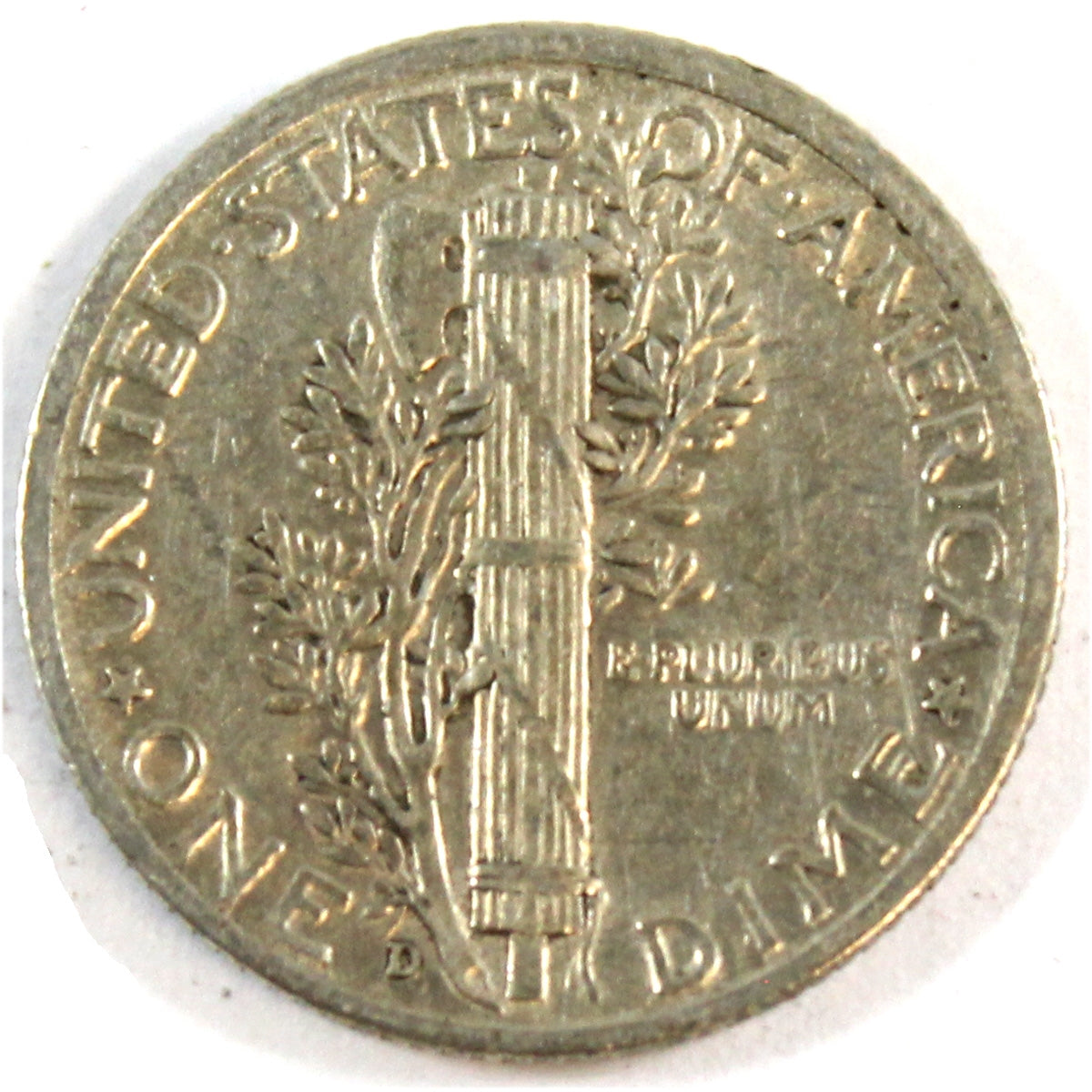 1937 D USA Dime Extra Fine (EF40)