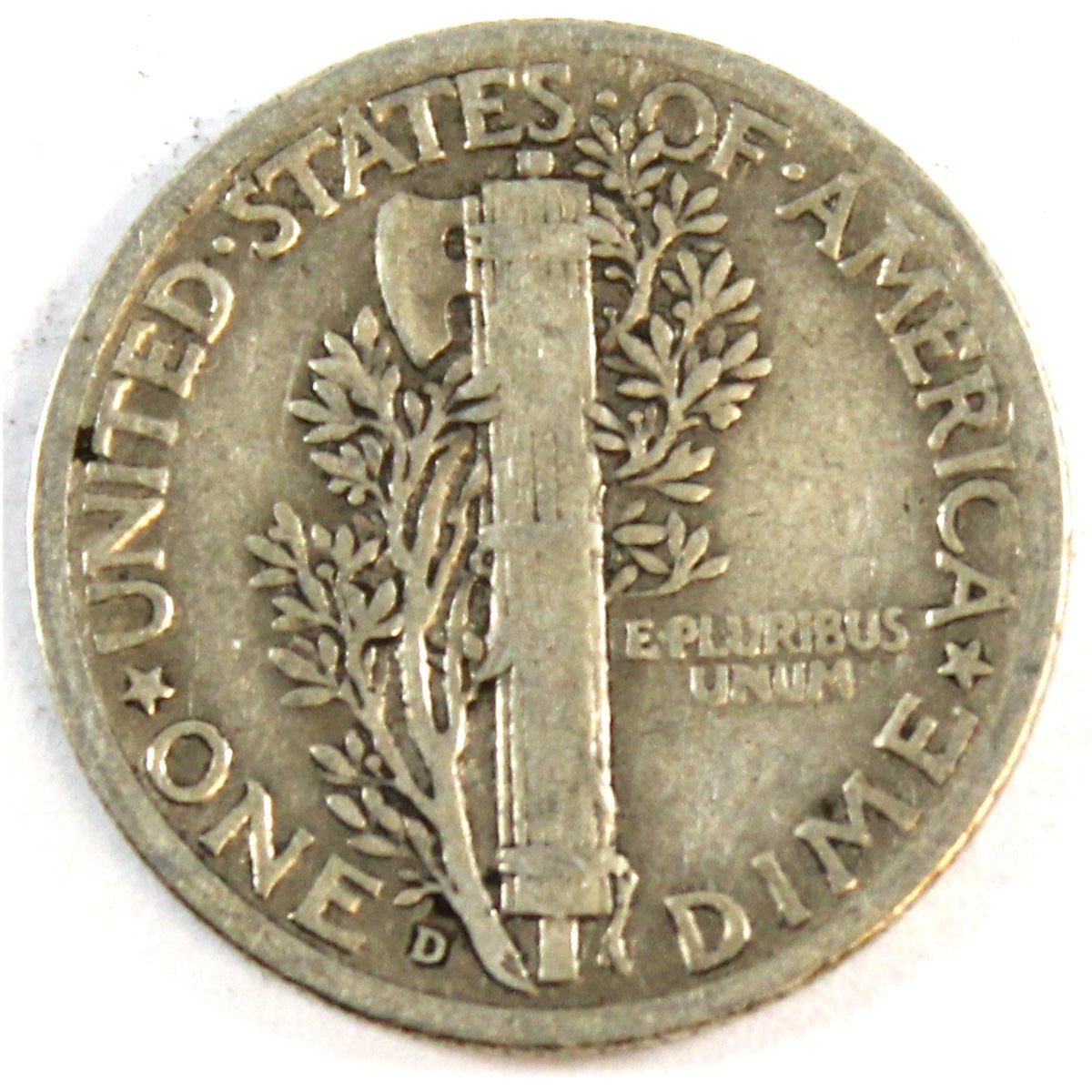 1937 D USA Dime VG-F (VG10)