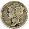 1937 S USA Dime F-VF (F15)