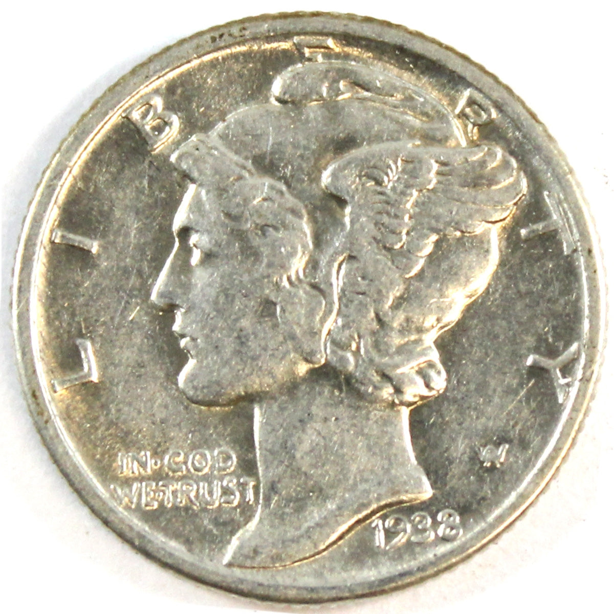 1938 USA Dime EF-AU (EF45)