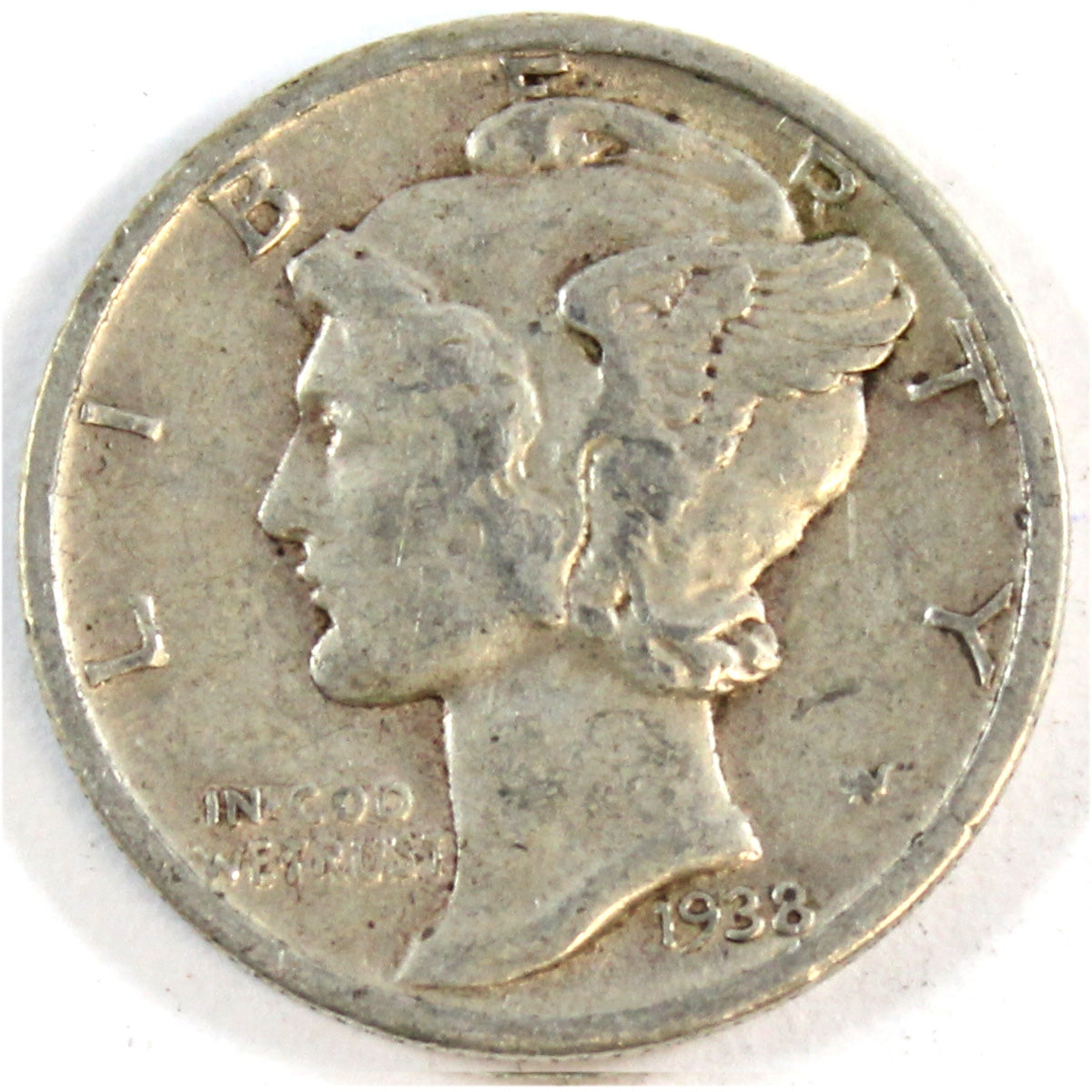 1938 USA Dime Very Fine (VF20)