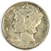 1938 D USA Dime Extra Fine (EF40)