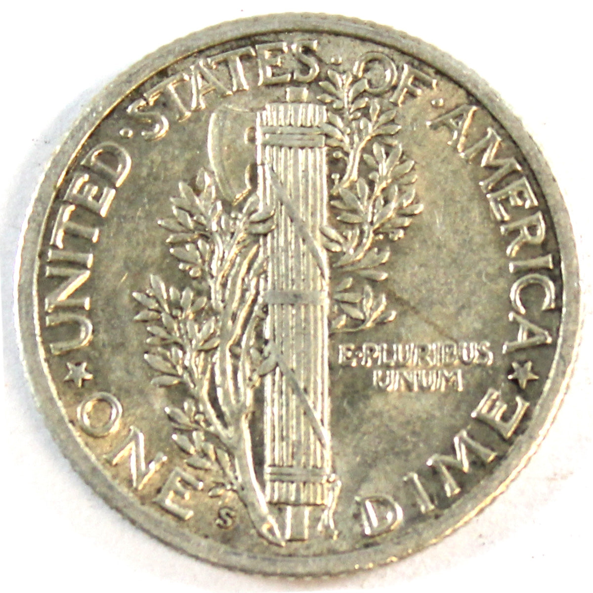 1938 S USA Dime Almost Uncirculated (AU50)