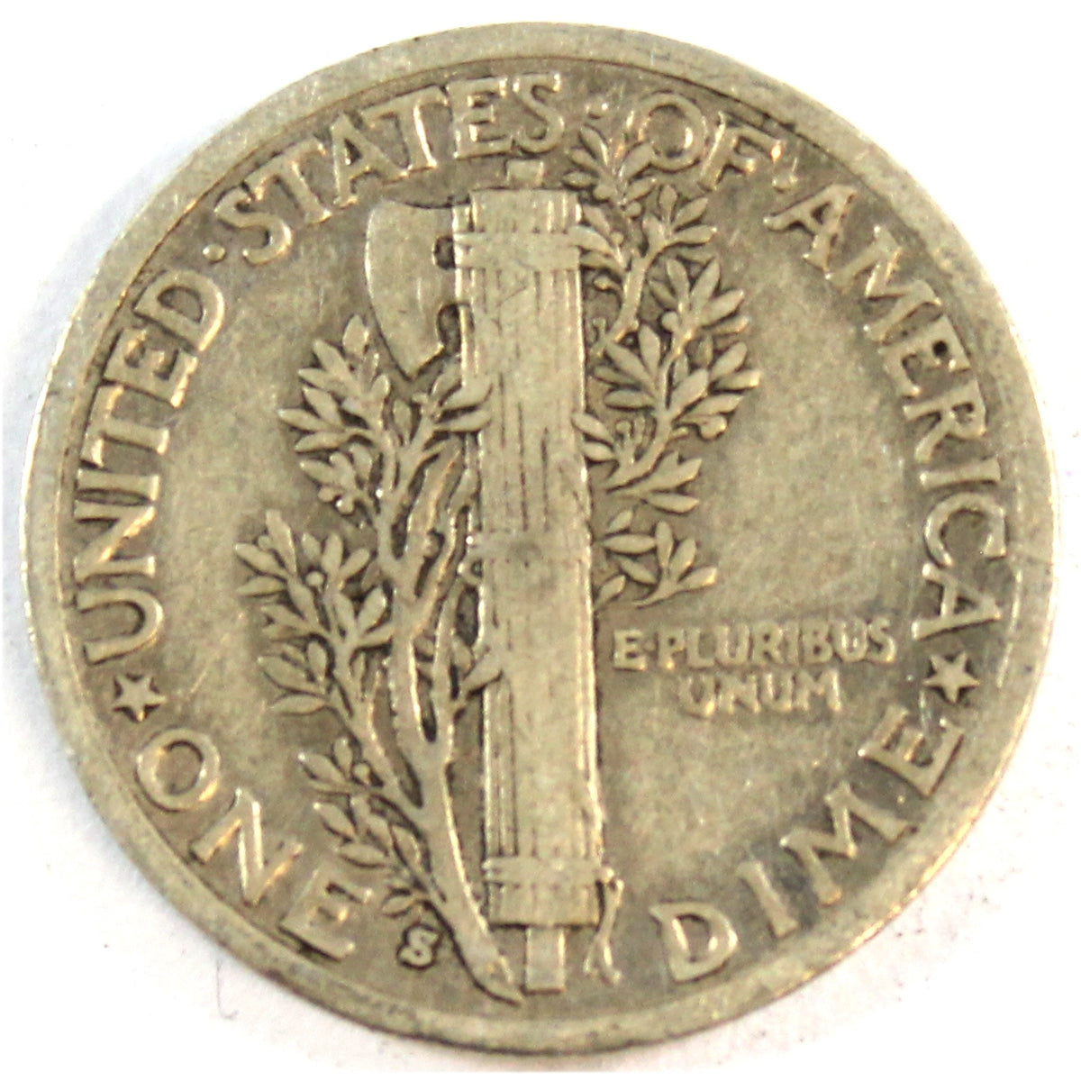 1938 S USA Dime F-VF (F15)