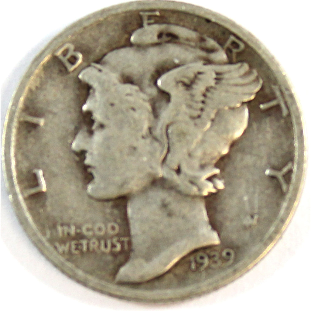 1939 S USA Dime Very Fine (VF20)