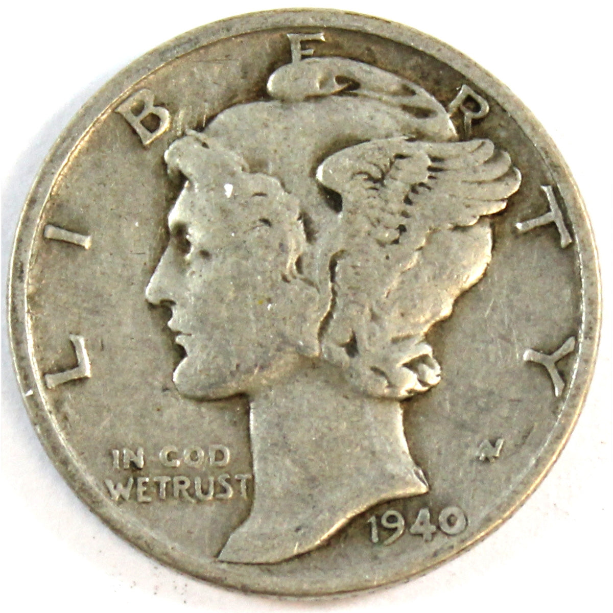 1940 USA Dime F-VF (F15)