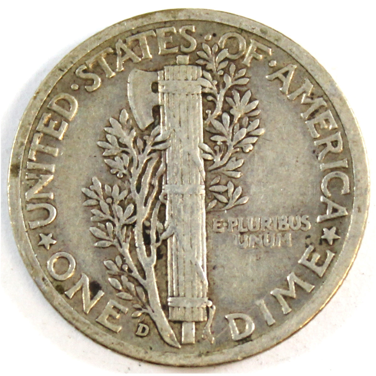 1940 D USA Dime F-VF (F15)