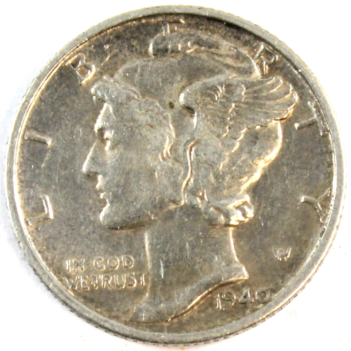 1940 S USA Dime Extra Fine (EF40)