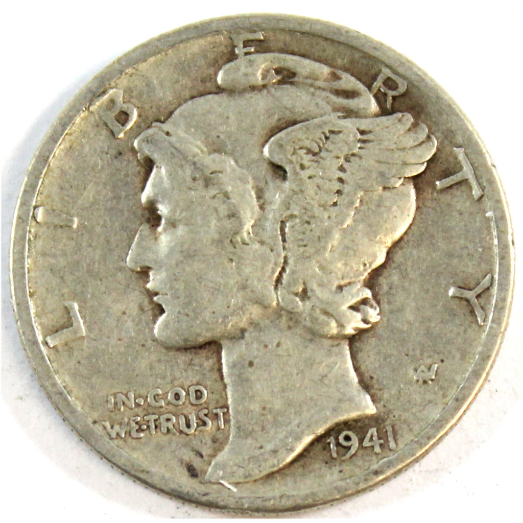 1941 USA Dime Fine (F12)