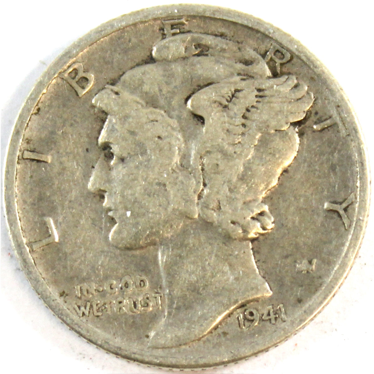 1941 D USA Dime Fine (F12)
