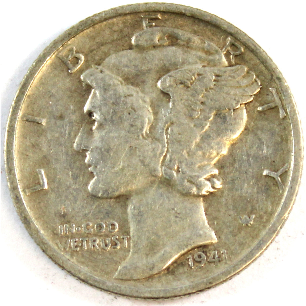 1941 S USA Dime F-VF (F15)