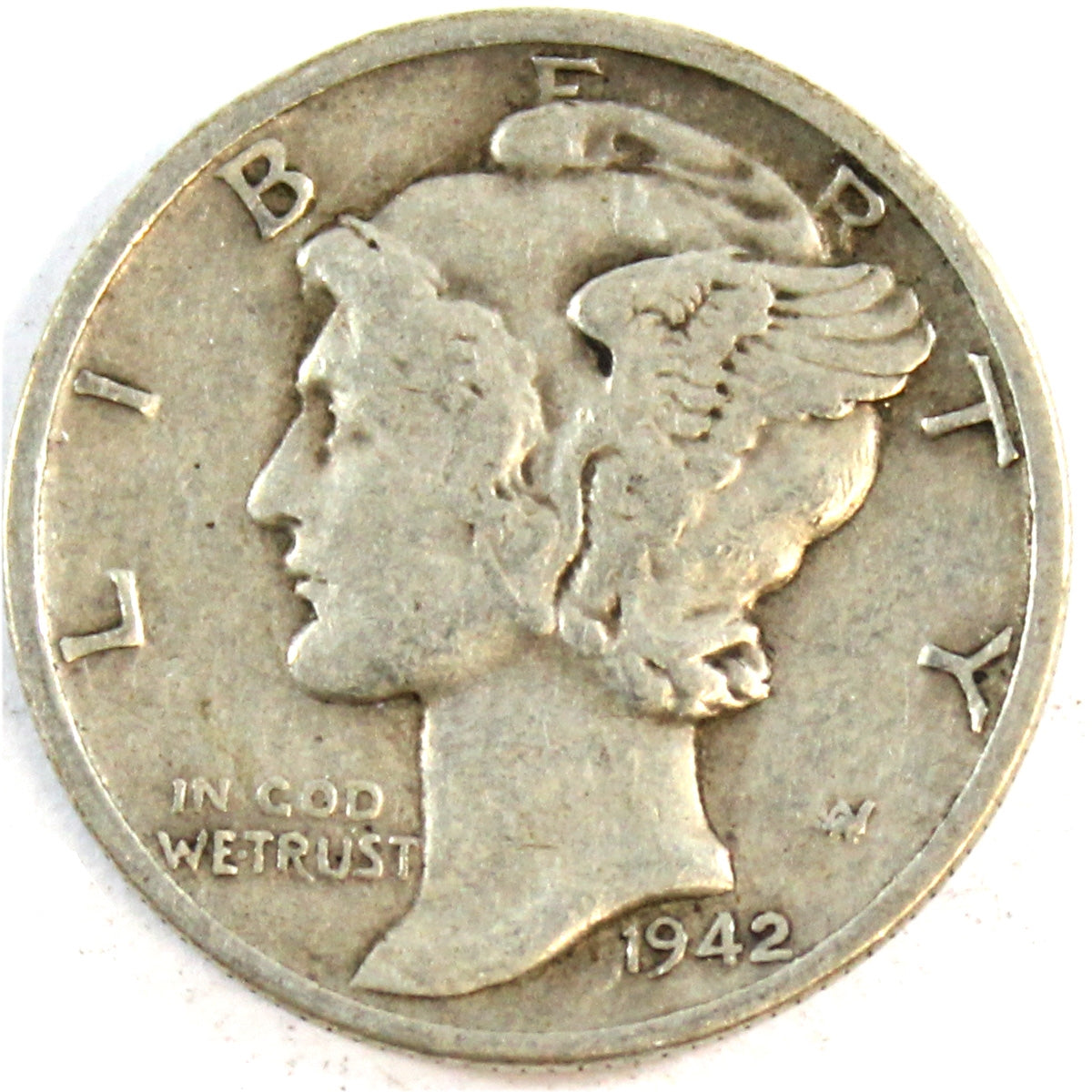 1942 USA Dime Very Fine (VF20)