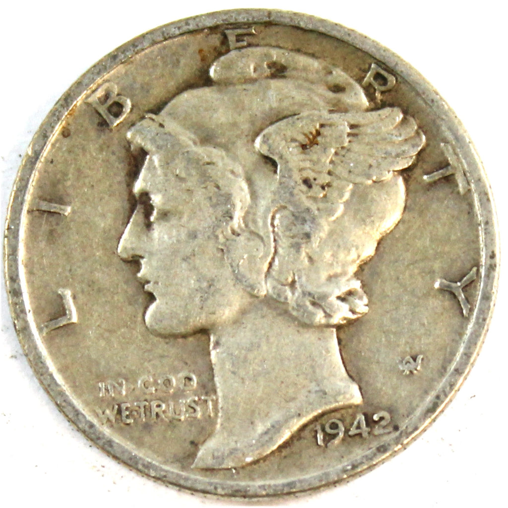 1942 USA Dime F-VF (F15)