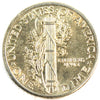 1942 D USA Dime Almost Uncirculated (AU50)