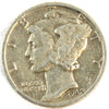 1942 D USA Dime F-VF (F15)