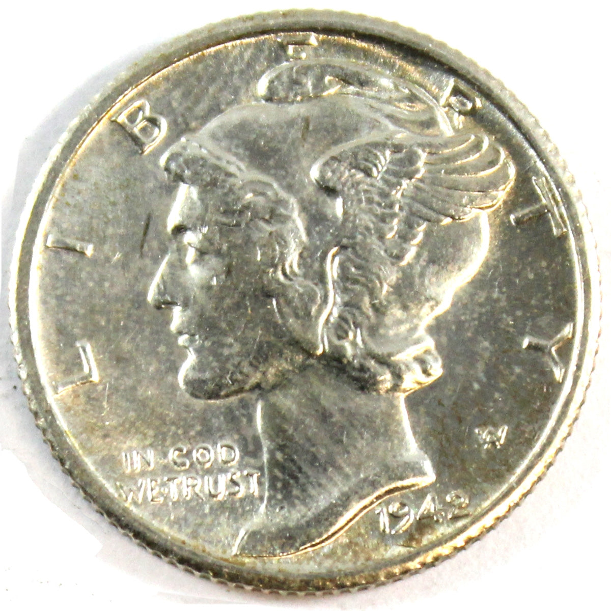 1942 S USA Dime Brilliant Uncirculated (MS63)