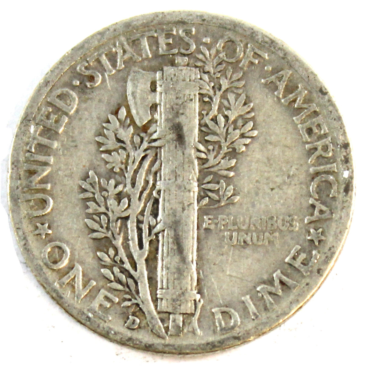 1942 D USA Dime VG-F (VG10)