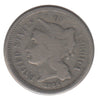 1866 Nickel USA 3 Cents Fine (F12)