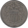 1867 No Rays USA Nickel Very Fine (VF20)
