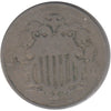 1867 No Rays USA Nickel G-VG (G-6)