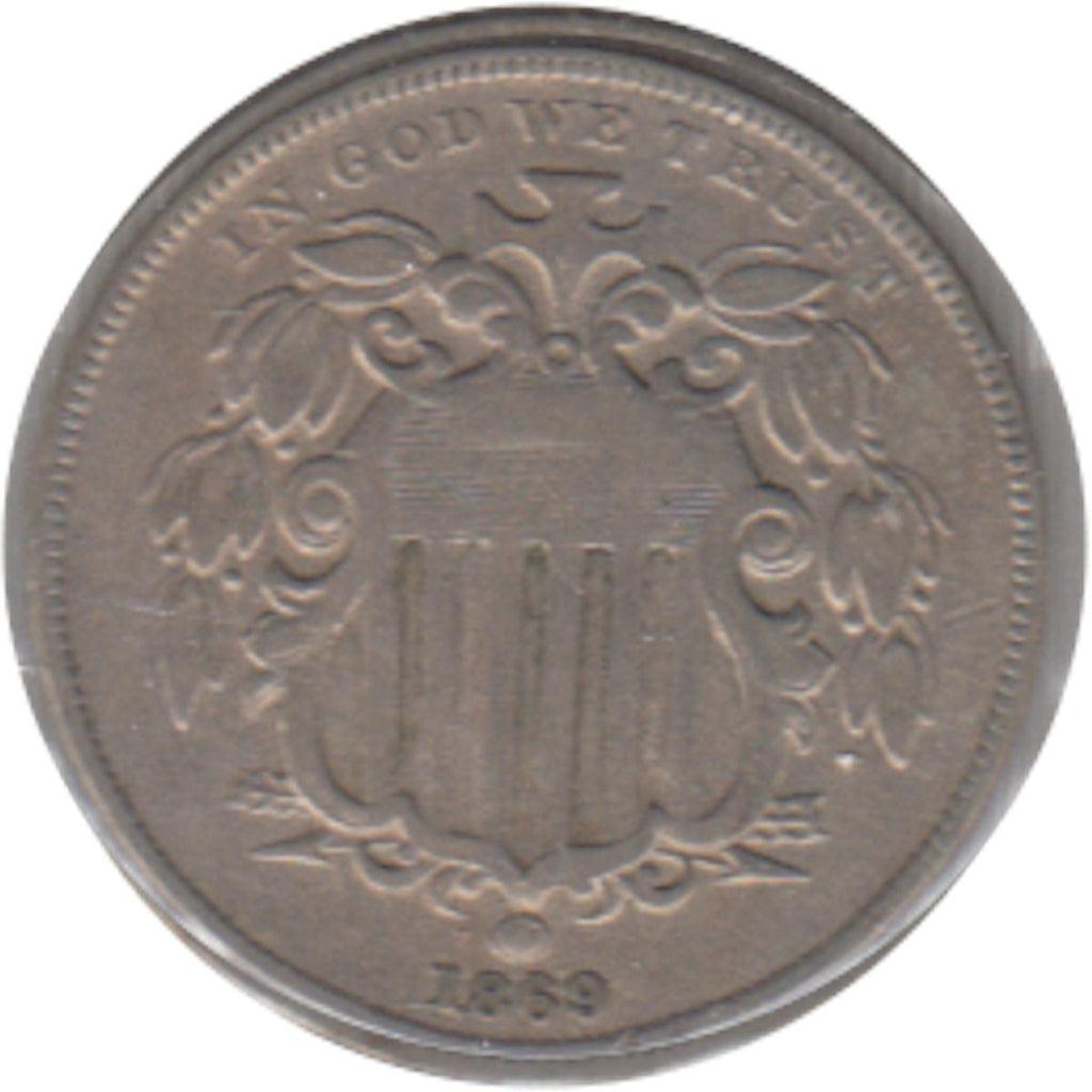 1869 USA Nickel Very Fine (VF20)