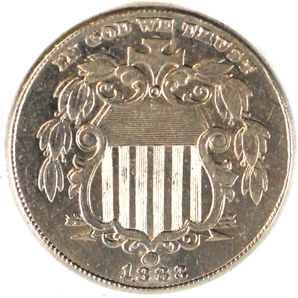 1883 Shield USA Nickel UNC+ (MS62) $