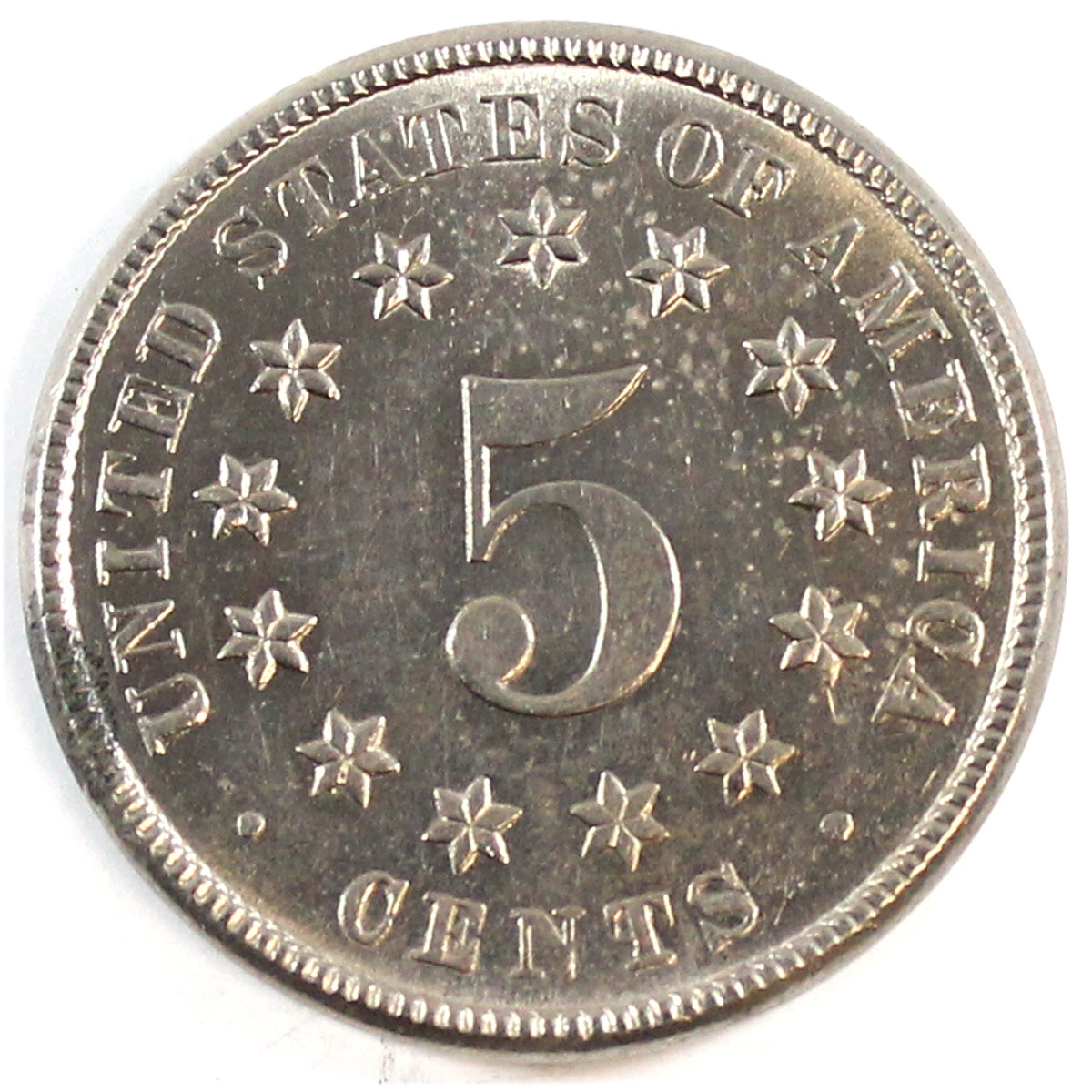 1883 Shield USA Nickel UNC+ (MS62) $