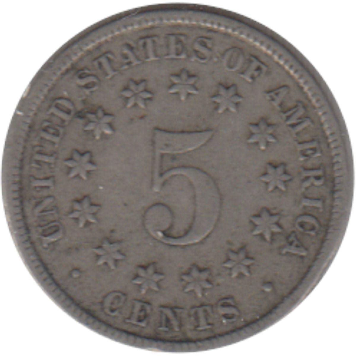 1883 Shield USA Nickel VF-EF (VF30) $