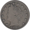 1883 No Cents USA Nickel F-VF (F15)