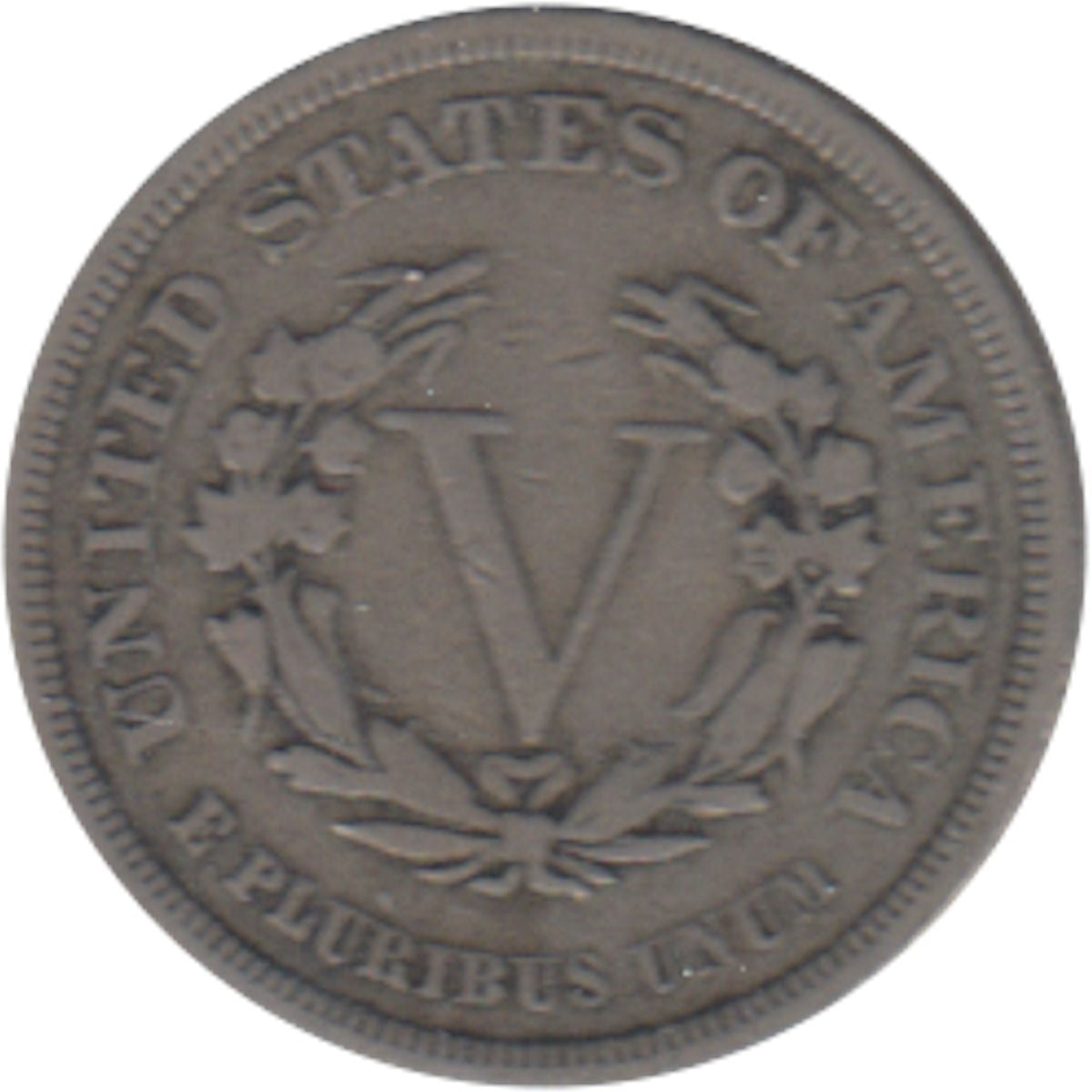1883 No Cents USA Nickel F-VF (F15)