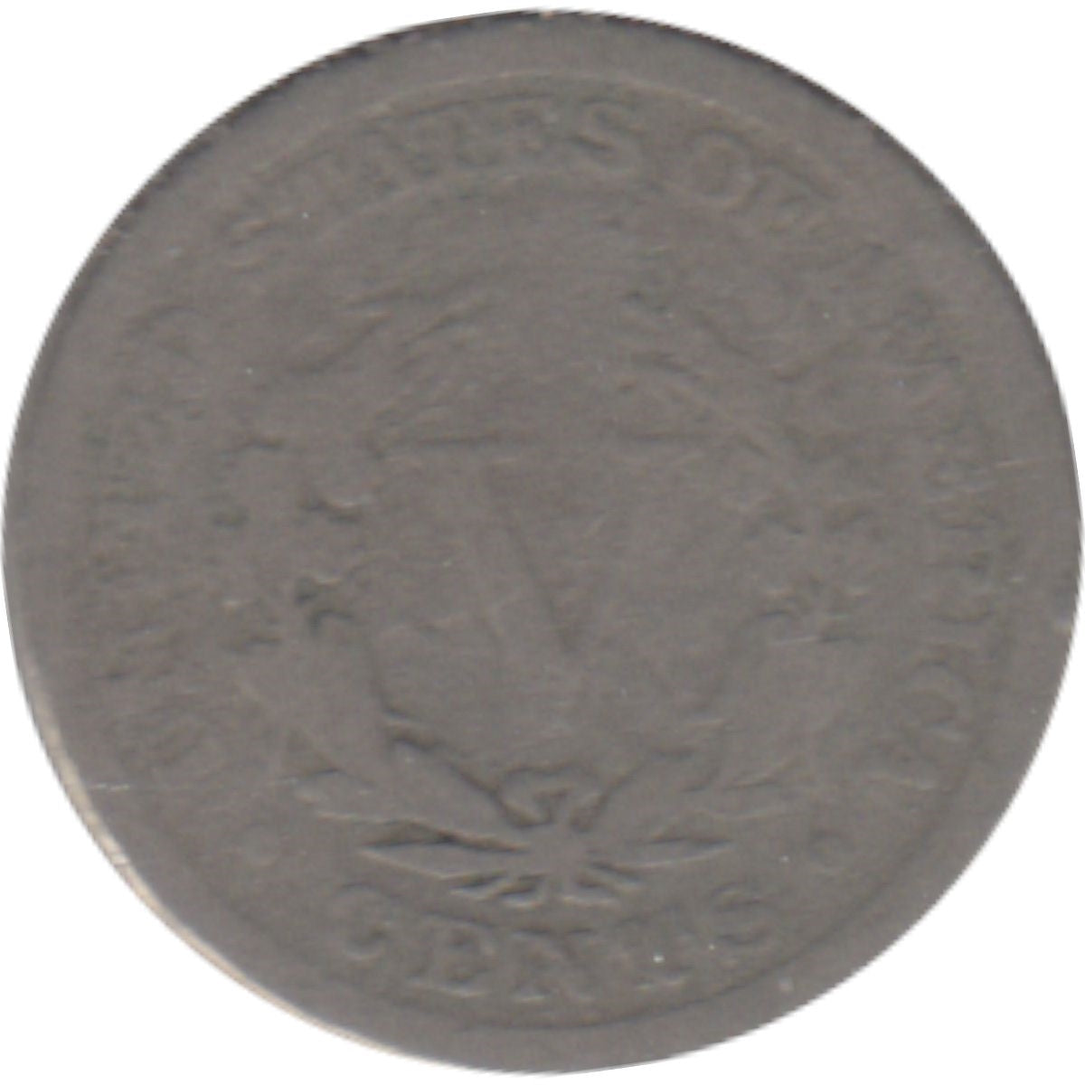 1883 With Cents USA Nickel Good (G4)