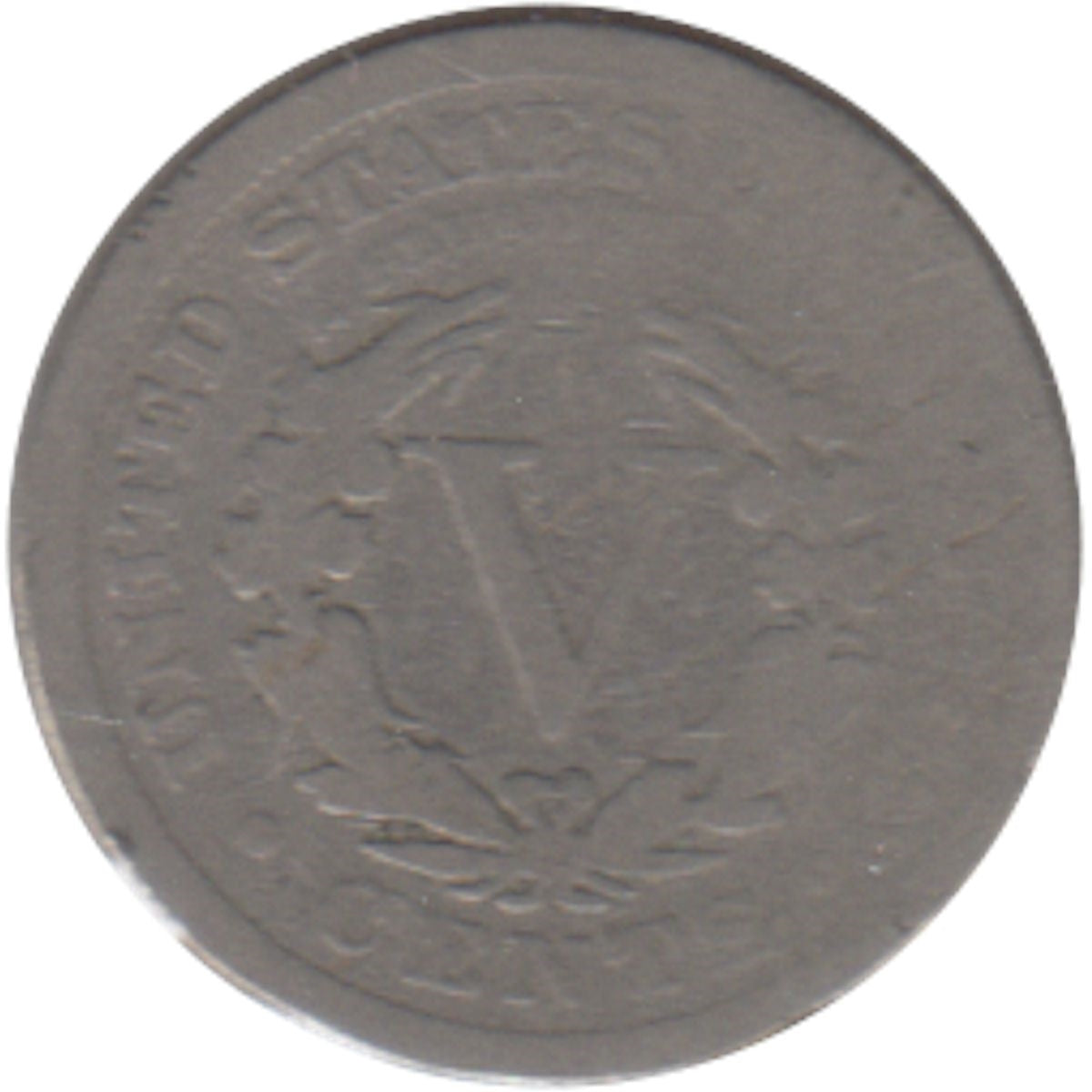 1891 USA Nickel About Good (AG-3)