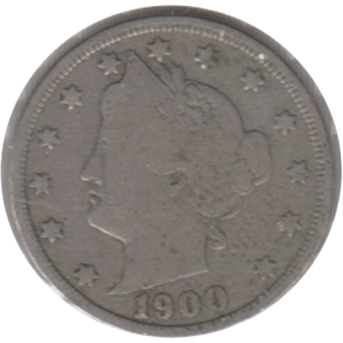 1900 USA Nickel G-VG (G6)