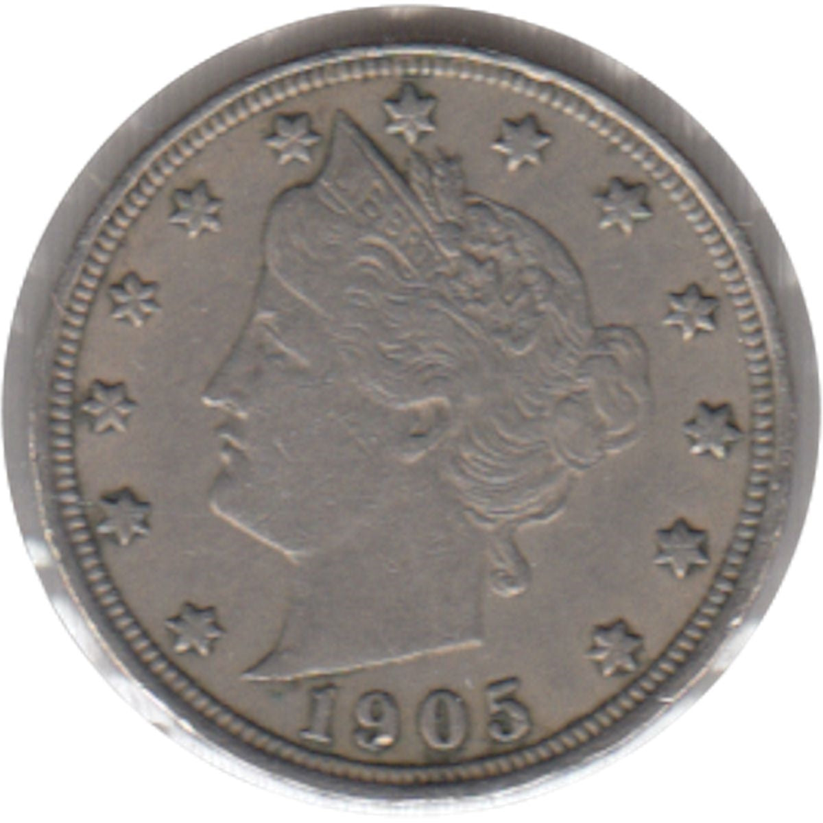 1905 USA Nickel EF-AU (EF45)