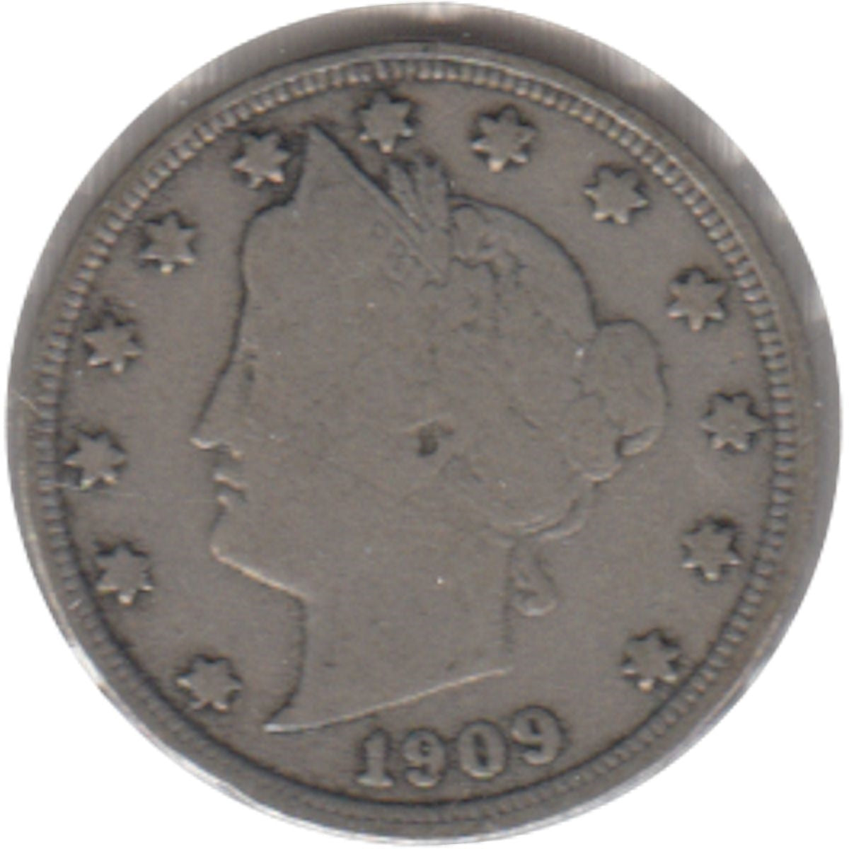 1909 USA Nickel G-VG (G-6)