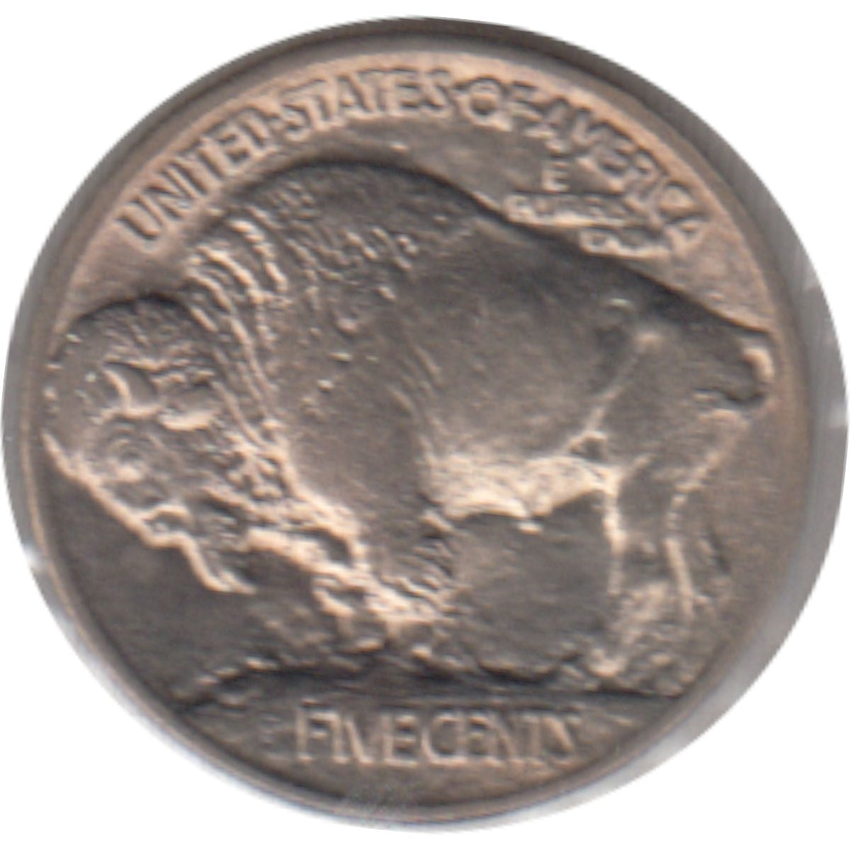 1913 Var. 1 Raised Ground USA Nickel Choice BU (MS64) $
