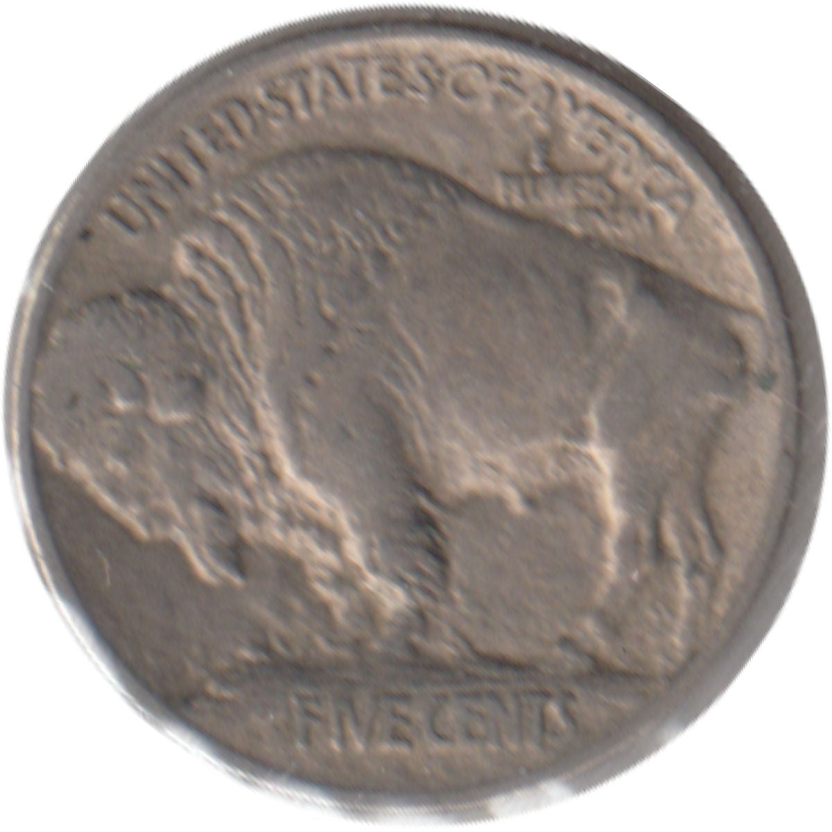 1913 Var. 1 Raised Ground USA Nickel Extra Fine (EF-40)