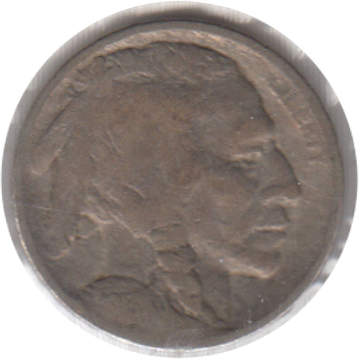 1913 Var. 2 Recessed Ground USA Nickel Very Fine (VF20)