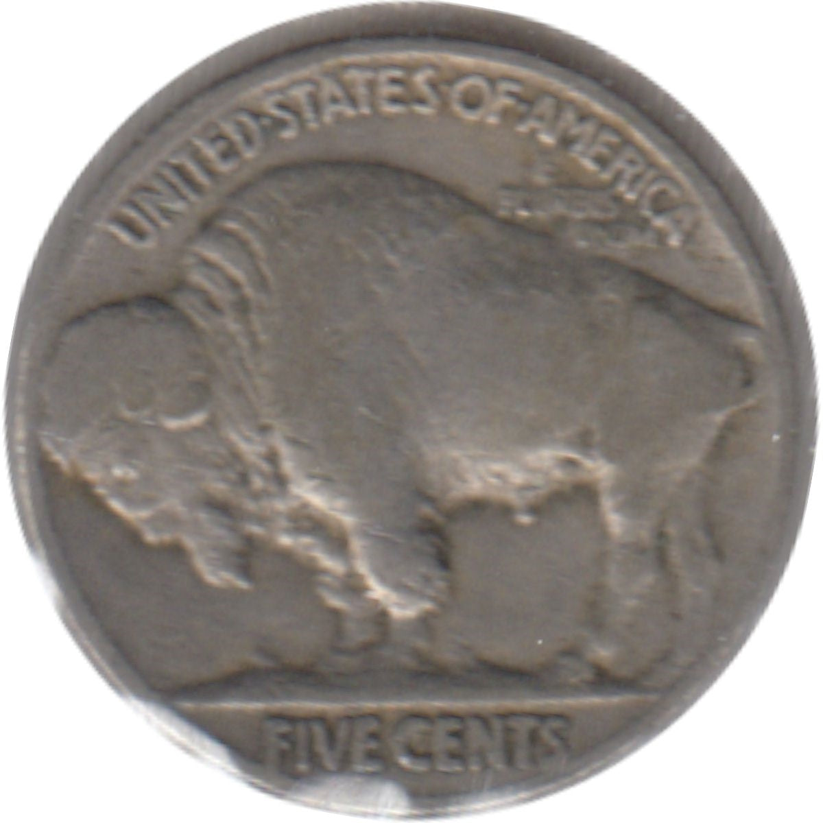 1913 Var. 2 Recessed Ground USA Nickel F-VF (F-15)