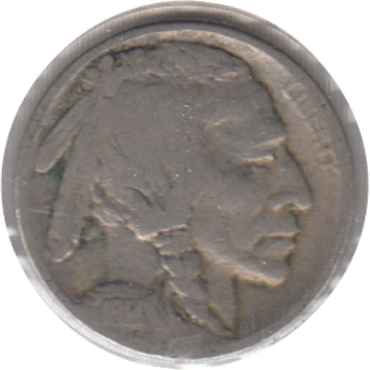 1914 S USA Nickel Fine (F12)