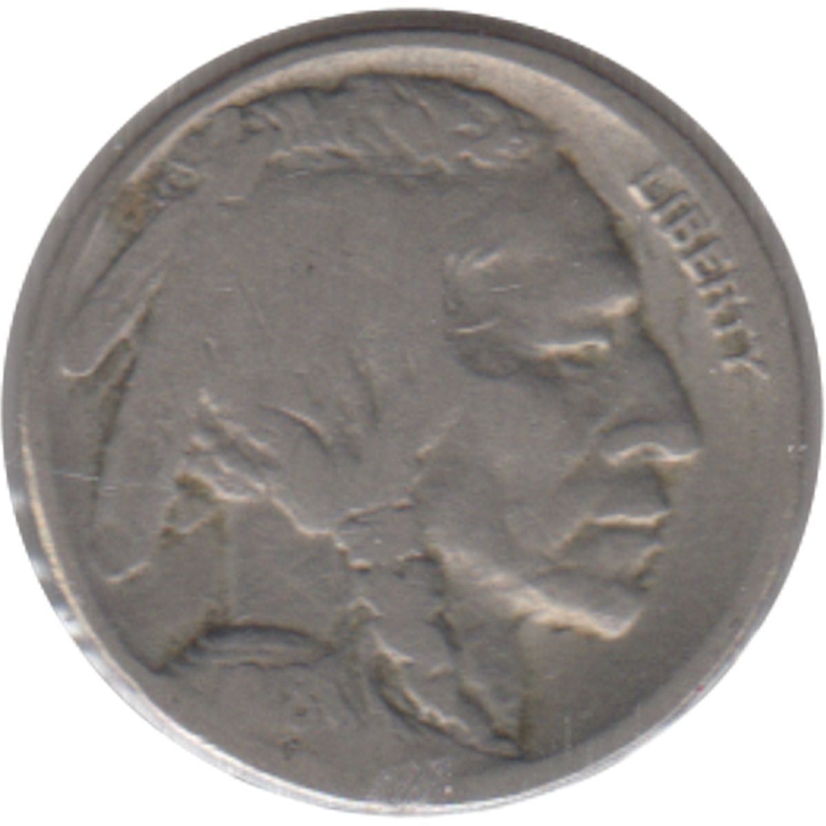 1918 S USA Nickel Fine (F12) $