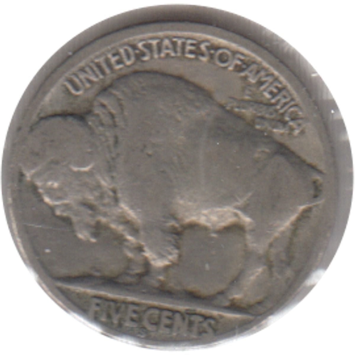 1918 S USA Nickel Fine (F12) $