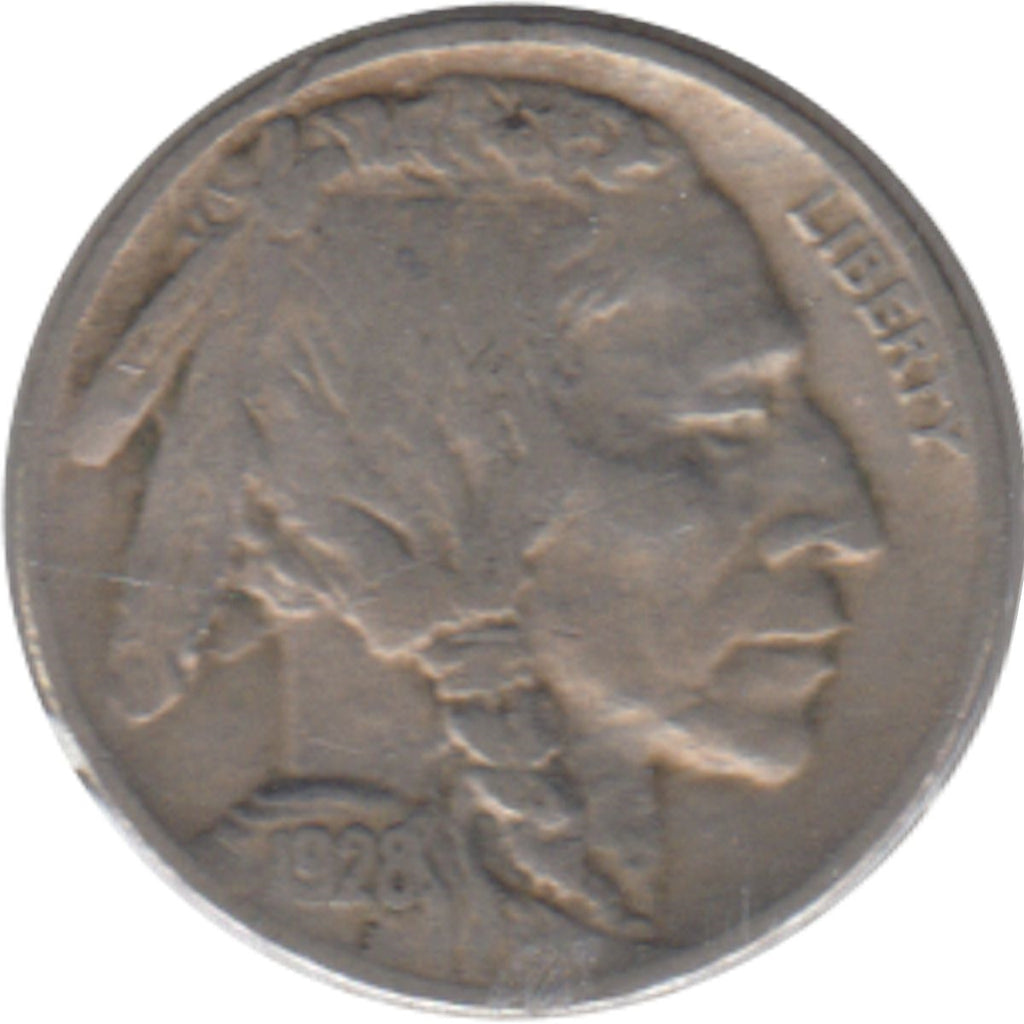 1928 D USA Nickel Very Fine (VF20)
