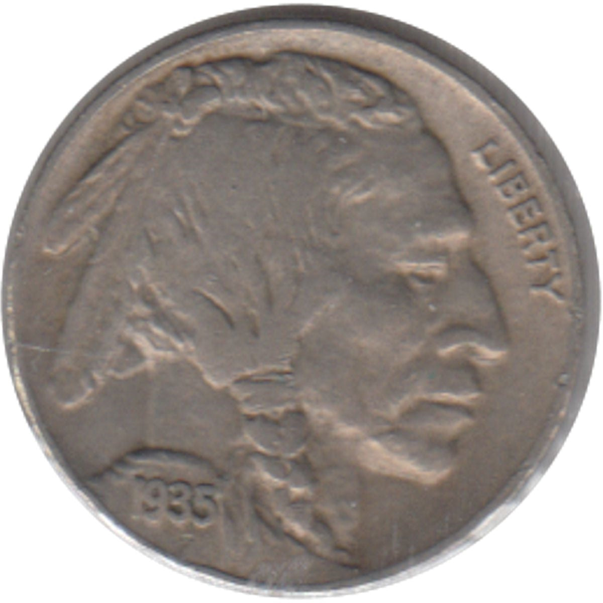 1935 D USA Nickel Extra Fine (EF40)